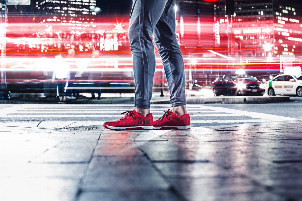 Nobull Superfabric Men's Trainers Red | Australia (BN4862)